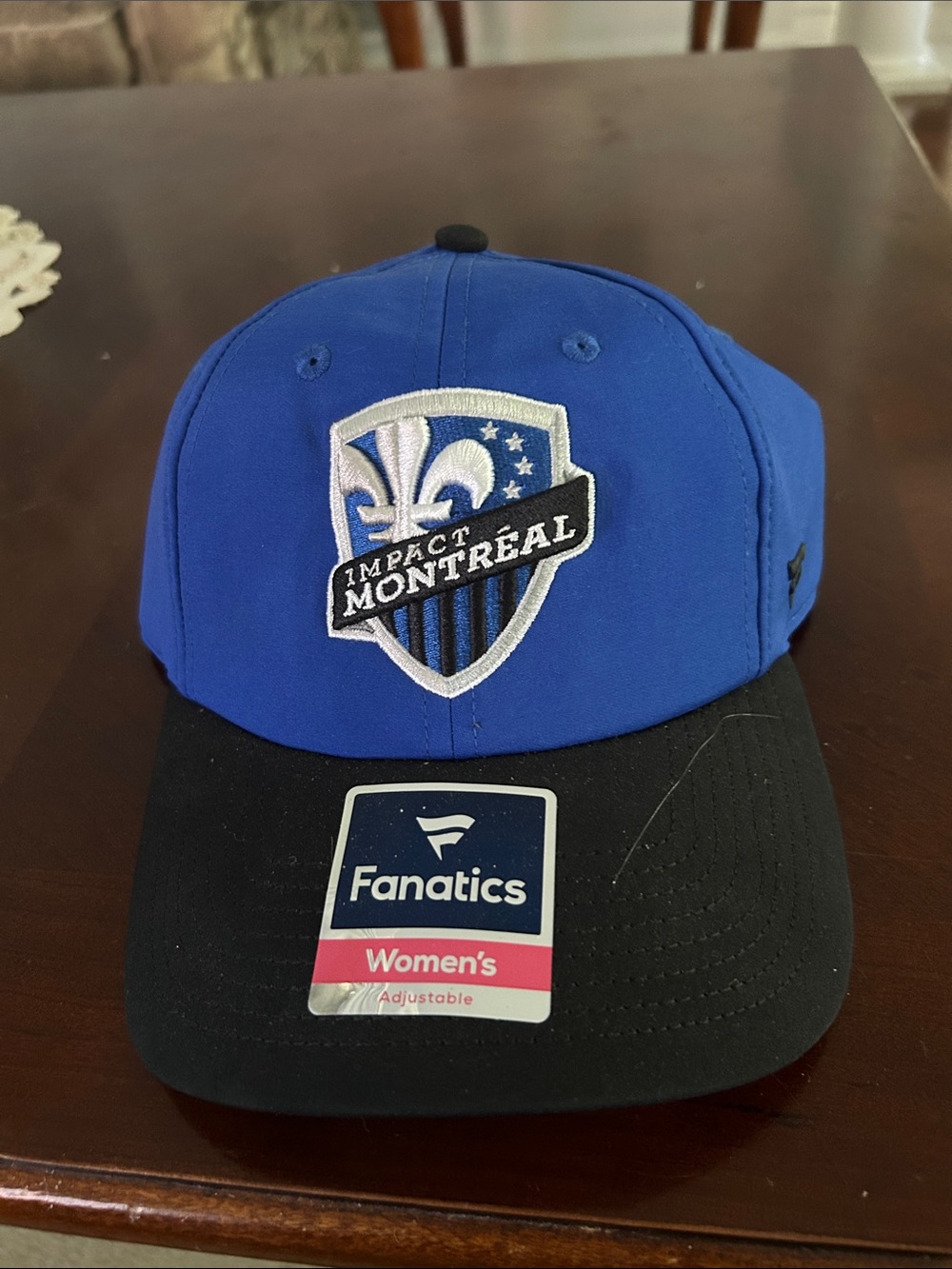 Fanatics Blue and Black Montreal Impact Women's Hat